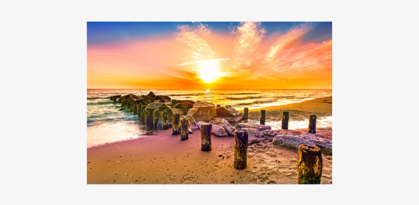 Baltic Coastline Sunset - Sunset, transparent png