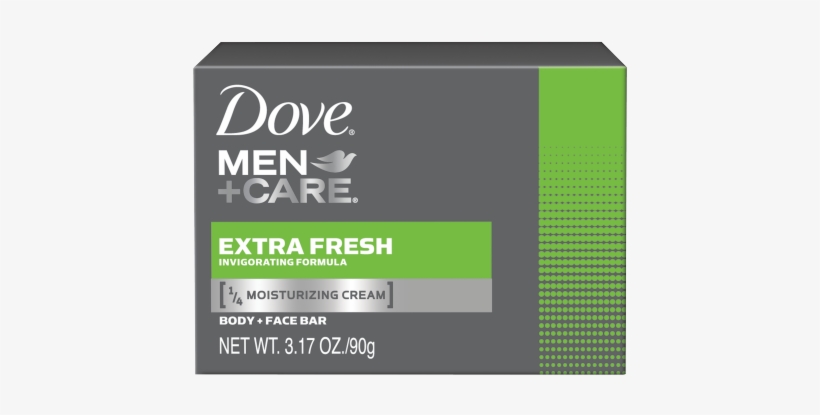Dove Men Care Extra Fresh Body And Face Bar - Dove Men Extra Fresh Bar, transparent png