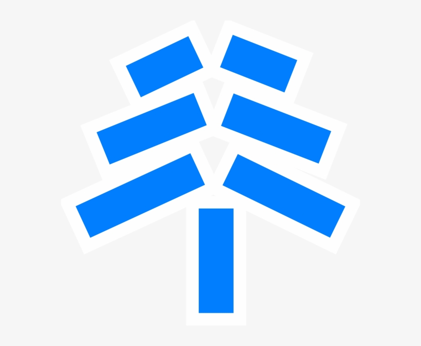 Blue Stick Tree Svg Clip Arts 582 X 595 Px, transparent png