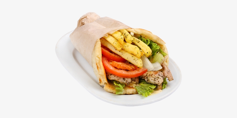Suvlaki With Kebab In Pita Bread - Souvlaki Png, transparent png