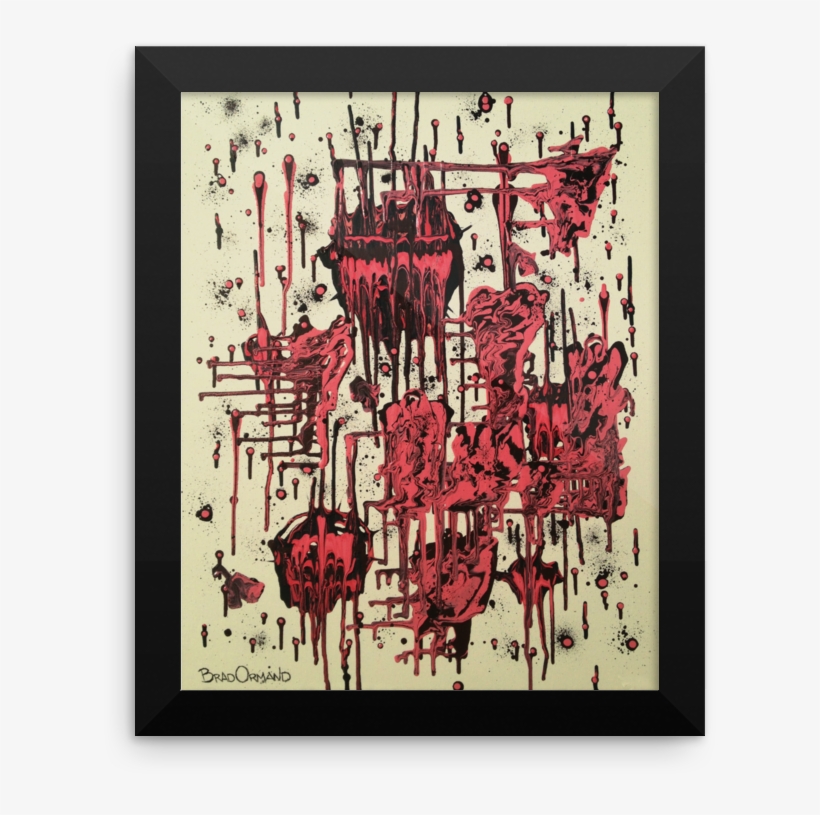 Candy Wax Framed Painting Print - Brad Ormand, transparent png