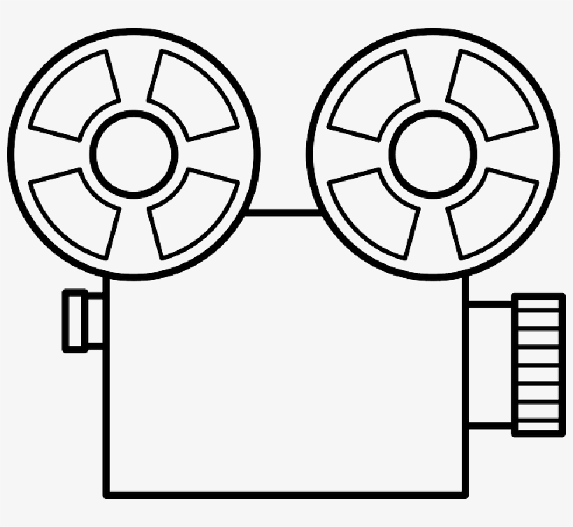 Mb Image/png - Video Camera Line Drawing, transparent png