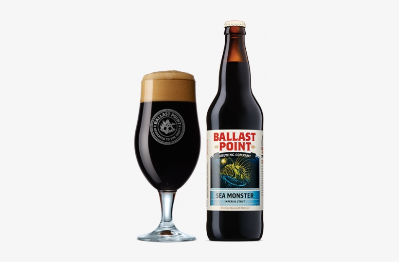 Sea Monster Imperial Stout - Ballast Point Tart Peach Kolsch, transparent png