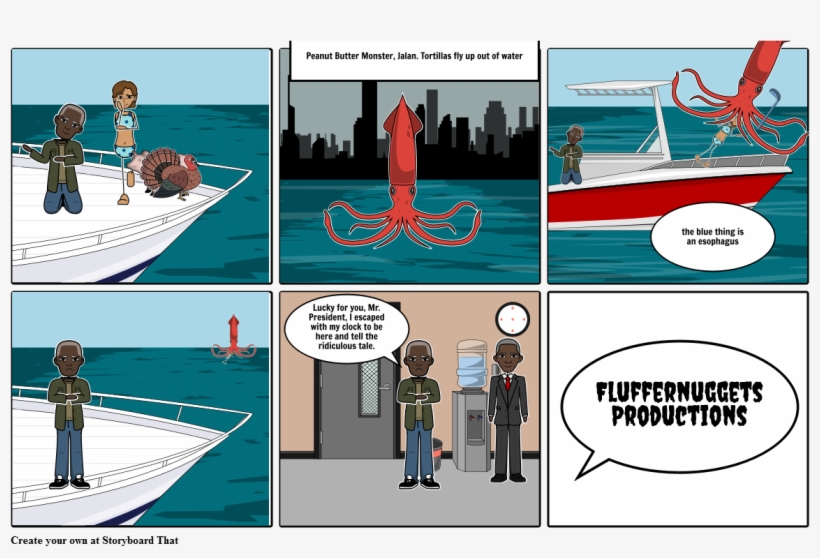 Sea Monster Pirate - Cartoon, transparent png