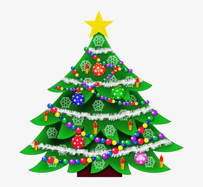 Christmas Tree Clipart, transparent png