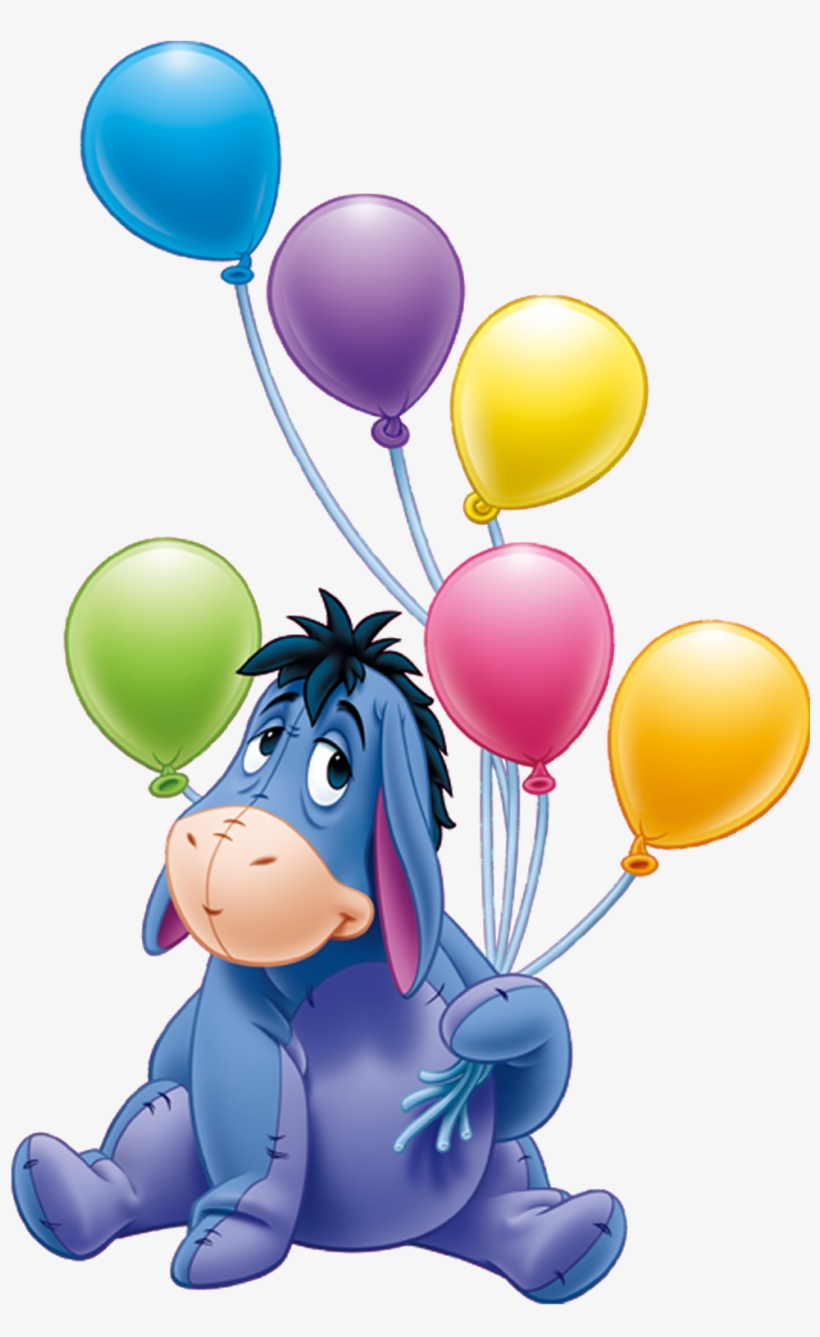 Pooh Cartoon Png Image Transparent - Eeyore Happy Birthday, transparent png