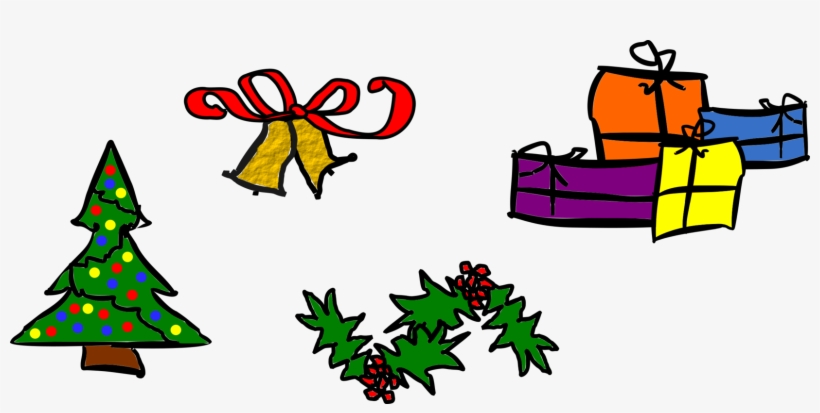 Christmas Day Christmas Tree Clip Art Christmas Gift - Small Christmas Clipart Free, transparent png