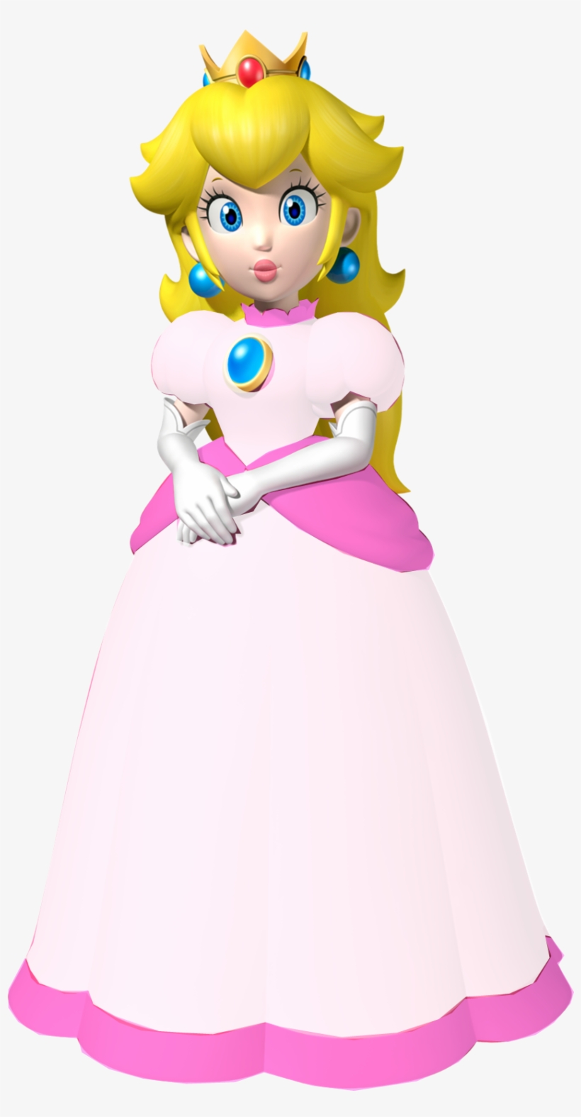 All - Peach From Mario, transparent png