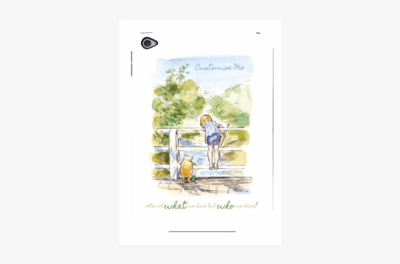 Disney Winnie The Pooh Bridge - Winnie The Pooh Official 2017 Family Organiser Square, transparent png