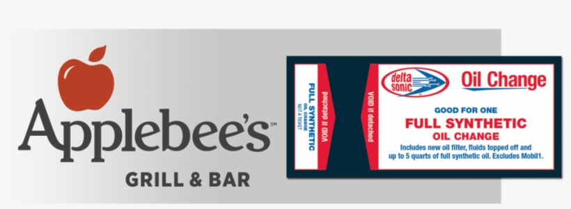 Applebees With Full Synthetic Oil Change - Applebees Gift Card,, transparent png