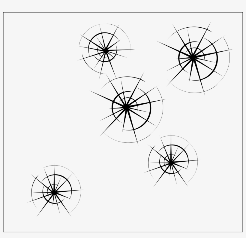 Svg Big Image Png - Bullet Hole, transparent png