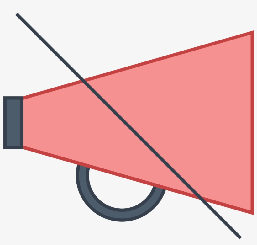 This Is A Picture Of A Handheld Bullhorn Loudspeaker, transparent png