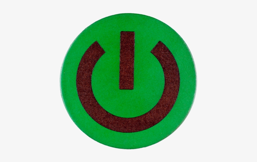 Power Button Coaster - Number, transparent png