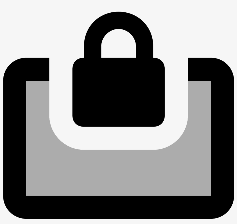 Blocco In Orrizzontale Icon - Shopping, transparent png