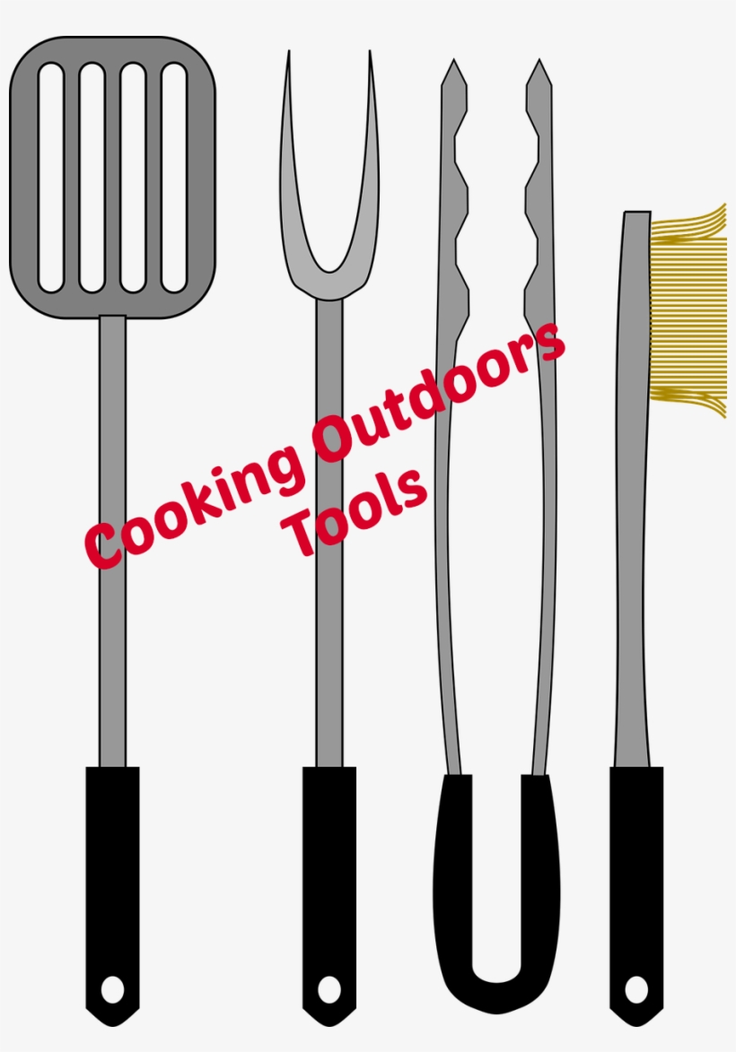 Long Handled Tongs Great For The Grill Or Over A Campfire - Knife, transparent png