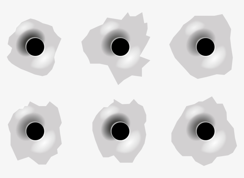 Bullet Hole Metal Png, transparent png