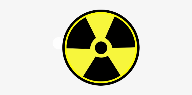 Cliparts Red Starburst Clipart - Radioactive Sign, transparent png