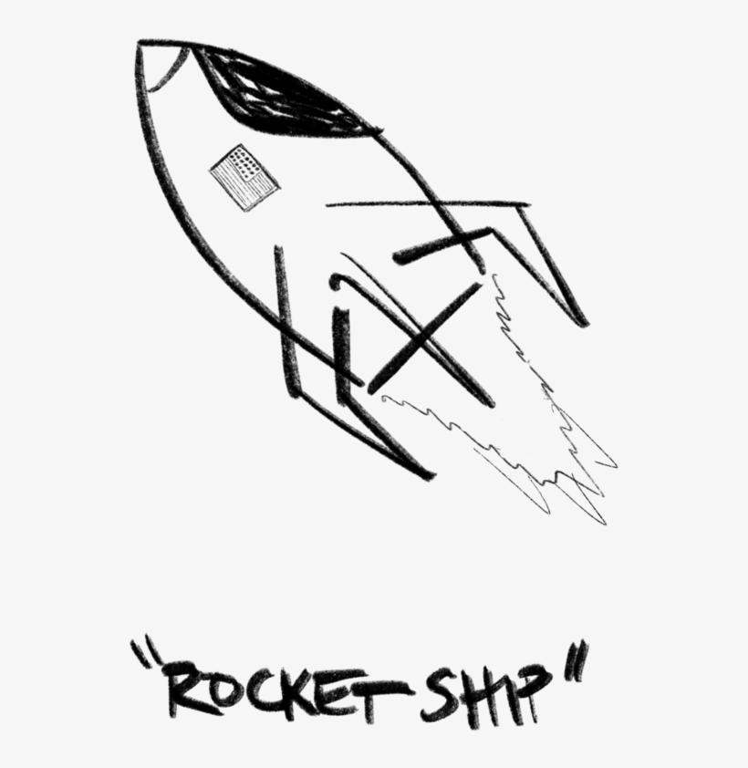 Rocketship - Portable Network Graphics, transparent png