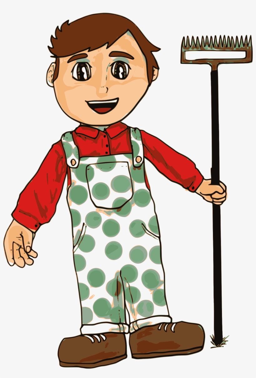 Picture Royalty Free Download Farmer Boy Big Image - Farmer Boy Clipart, transparent png
