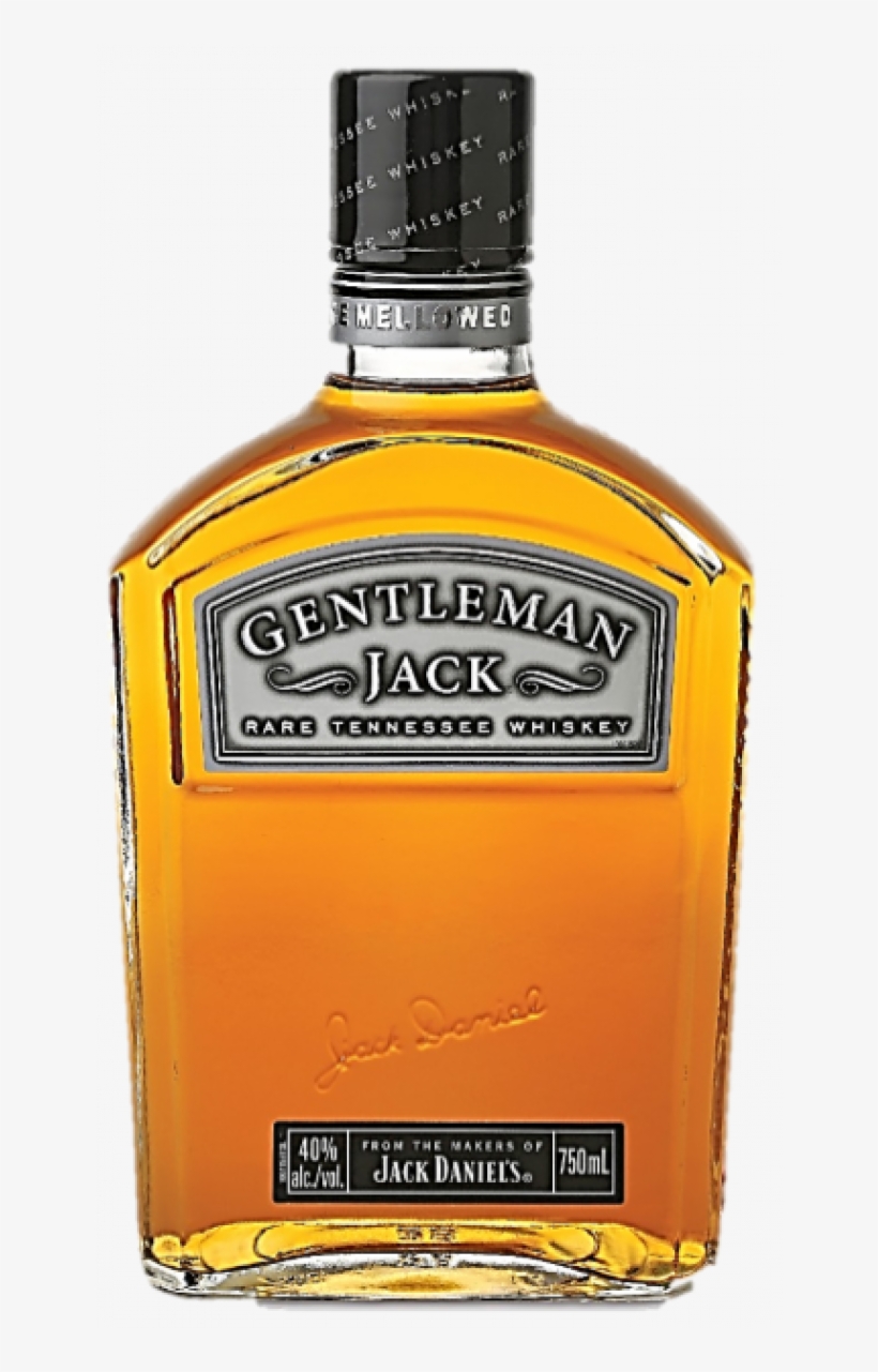 Jack Daniels Gentleman Jack 70cl - Jack Daniel's Gentleman, transparent png