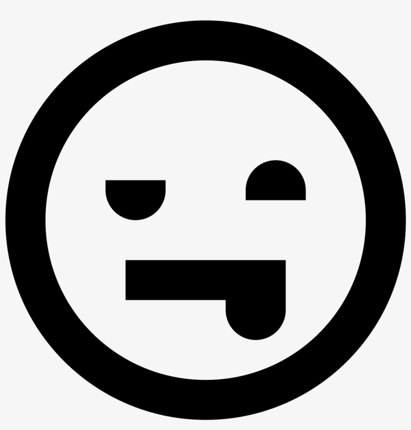 This Is An Icon Representing The Emotion, Crazy - Icono Corchea, transparent png