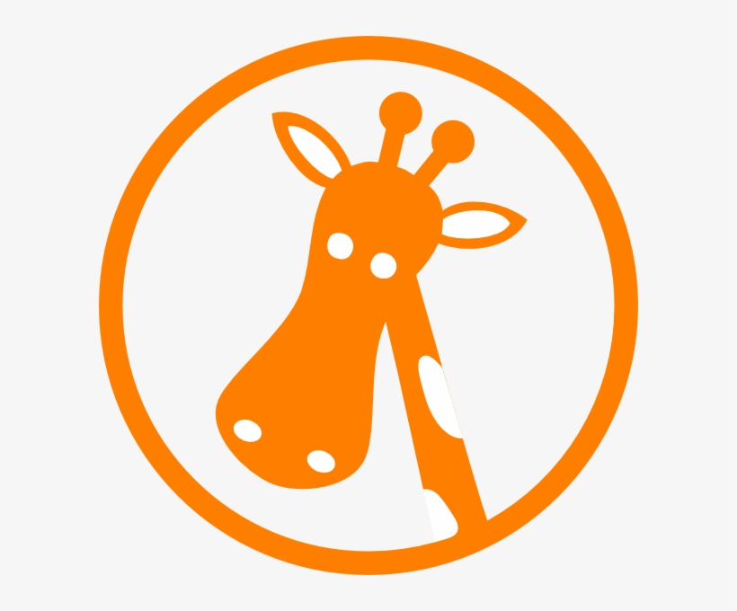 Polka Dot Giraffe Clip Art At Clker - วงกลม การ์ตูน Png, transparent png