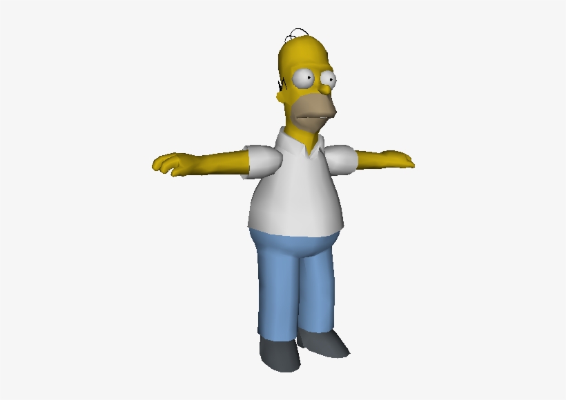 Download Zip Archive - Homer Simpson The Simpsons Game, transparent png