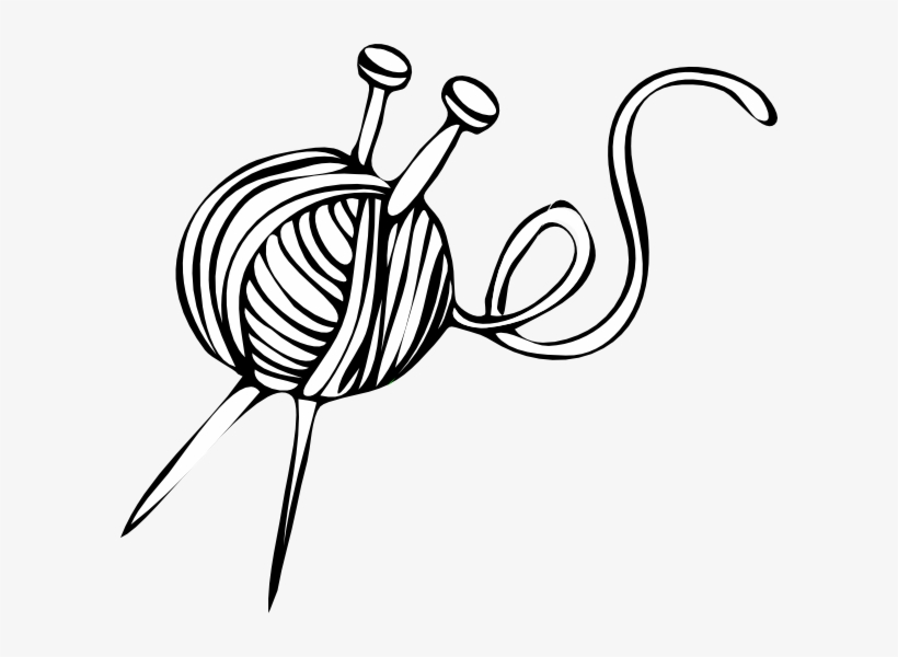 Knitting Needles Clip Art, transparent png