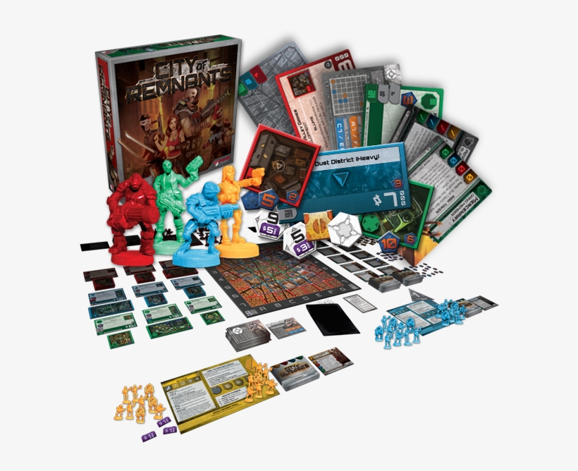 City Of Remnants Components - City Of Remnants (games/puzzles), transparent png