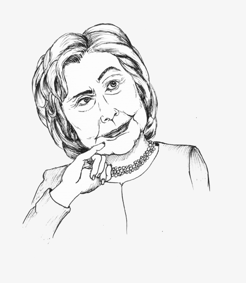 Hillary Clinton Just Panders To Her Audience The Vermont - Drawing, transparent png