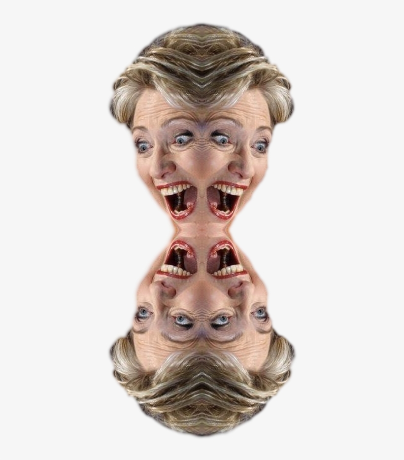 Personfour Face Hillary Clinton - Your Little Dog Too, transparent png
