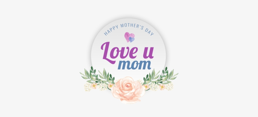Happy Mothers Day Floral Vector, Happy Mothers Day, - Wall Sticker Pet Love, transparent png