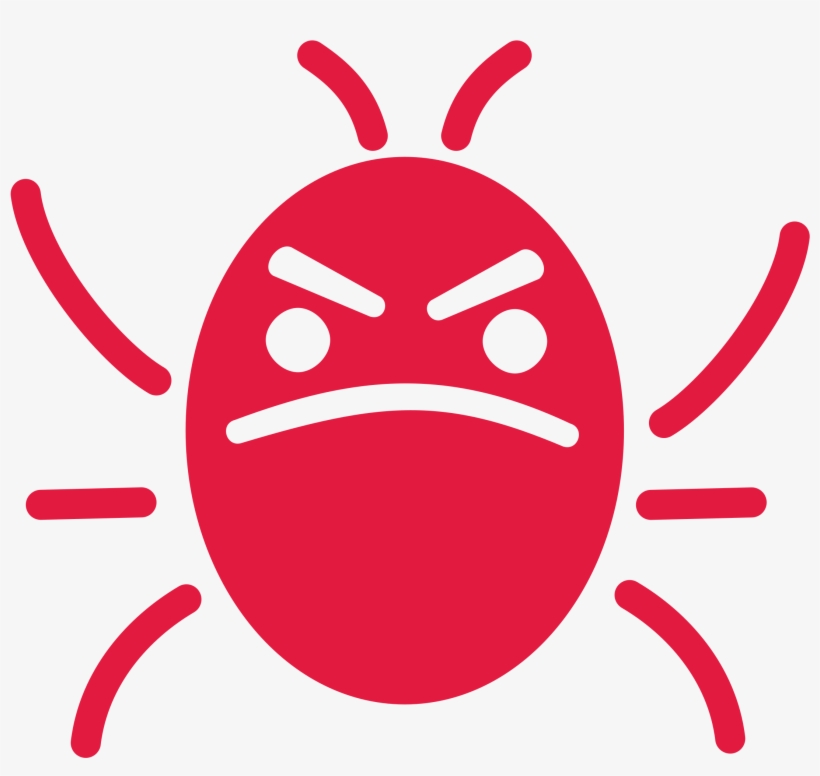 Embed Svg Via Object Or Iframe - Bug Icon Png, transparent png