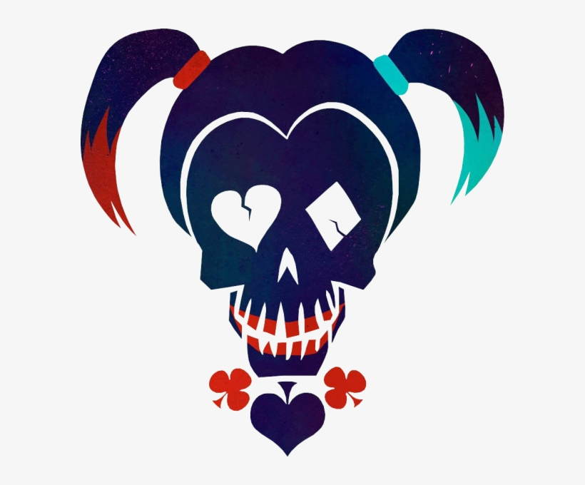 Harley - Suicide Squad Logo Harley Quinn, transparent png