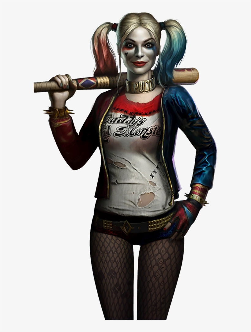 No Caption Provided - Injustice Harley Quinn Suicide Squad, transparent png