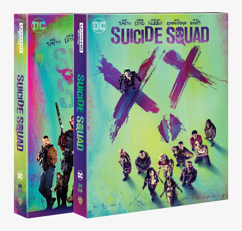 [mg - Suicide Squad (blu-ray Disc), transparent png