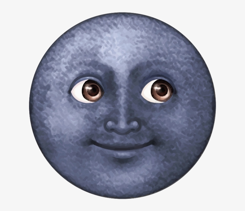 Pervy Moon Emoji, transparent png