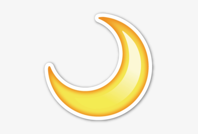 Emoji Emojis Moon Emojiface Like Mood Art - Moon Emoji Sticker Png, transparent png