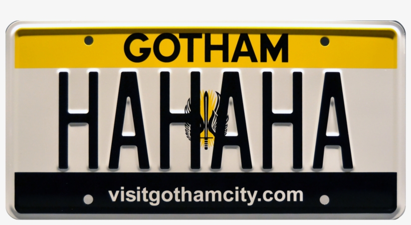 Hahaha Prop Plate Movie Memorabilia From Suicide Squad - Harley Quinn, transparent png