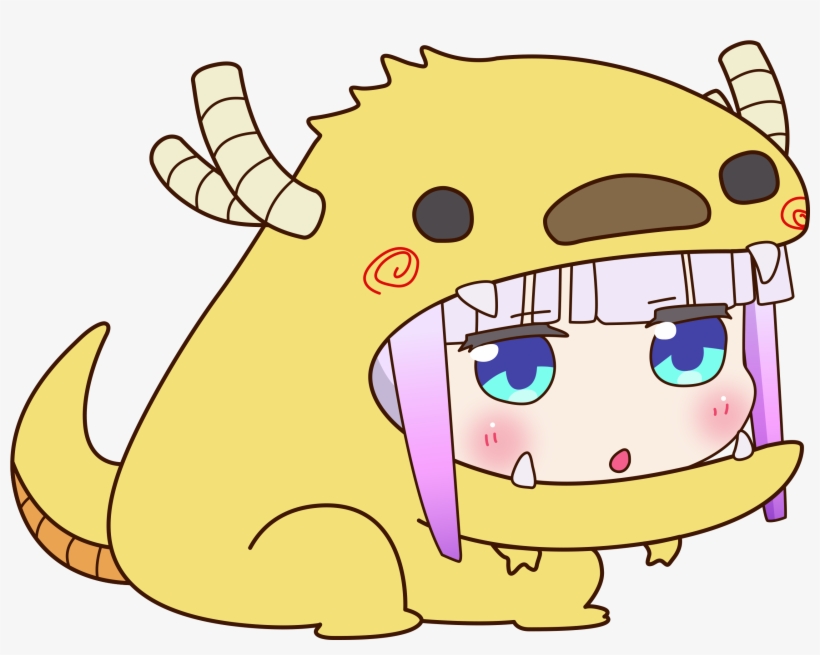 Download Png - Maid Dragon Png, transparent png