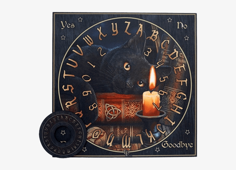 Witching Hour Ouija Board - Black Cat Ouija Board, transparent png