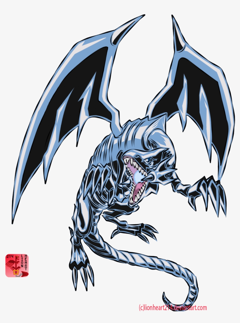 Blue Dragon Clipart At Getdrawings - Blue Eyes White Dragon Cartoon, transparent png