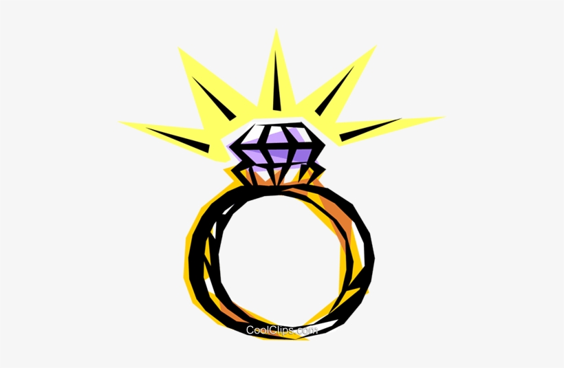 Diamond Ring - Diamond Ring Clip Art, transparent png