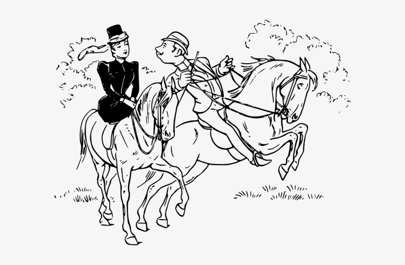 How To Set Use Riding Horses Clipart, transparent png