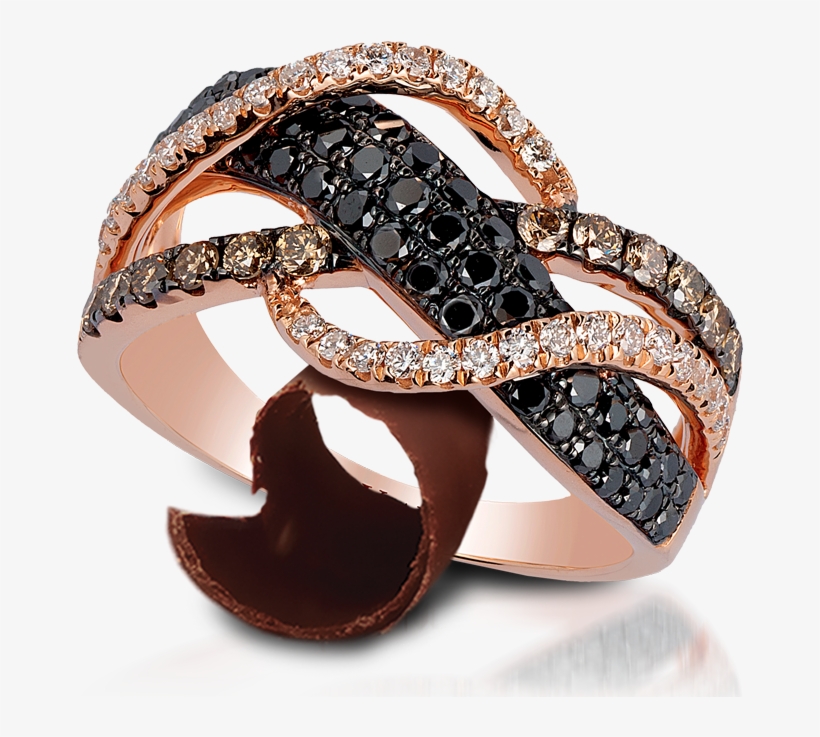 Second Slide - Le Vian Exotics Diamond Weave Ring (1 Ct. T.w.) In, transparent png
