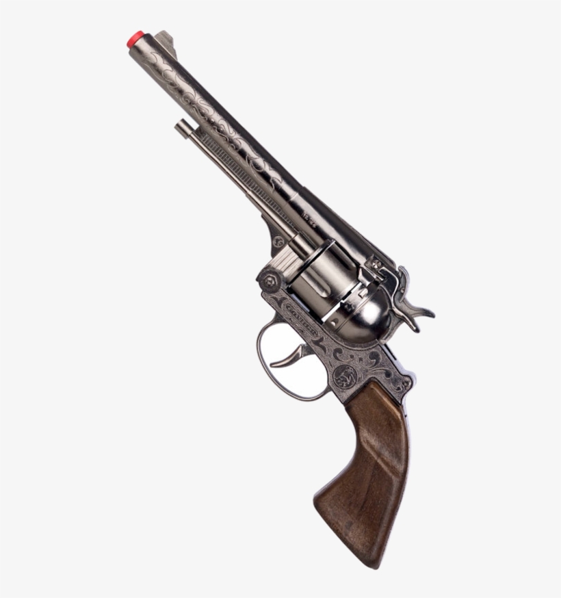Pecos Hand Gun - Gonher Cowboy 12 Ring Shot Diecast Cap Gun, transparent png