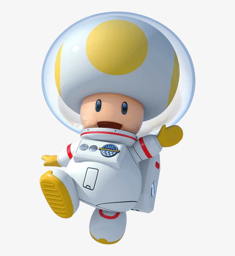 Their Favourite Memories Of The Mario Kart Franchise - Yellow Toad Mario, transparent png