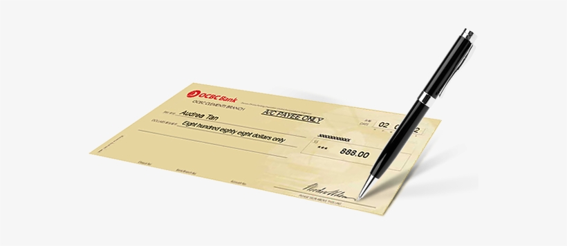 An Account That Comes With A Chequebook - Cheque Book Png, transparent png