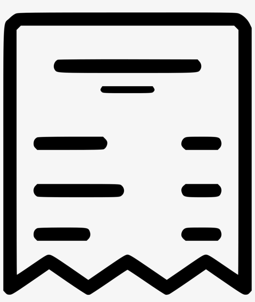 Bill Check Cheque Receipt Invoice Comments - Invoice, transparent png