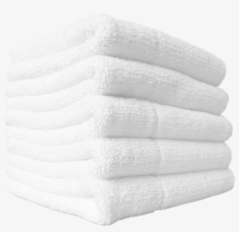 Stack Of White Towels, transparent png